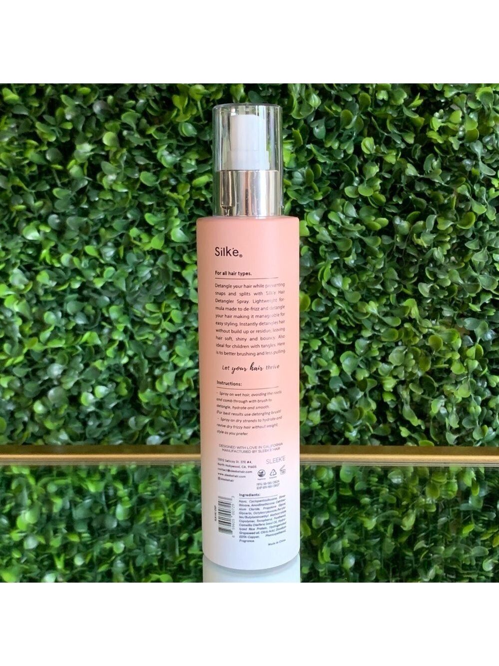 SLEEK'E Silk'e Hair Detangler Spray | NEW | 6.8 Full Size | Keratin Safe - Picture 6 of 7